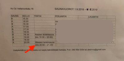 lenkkisauna